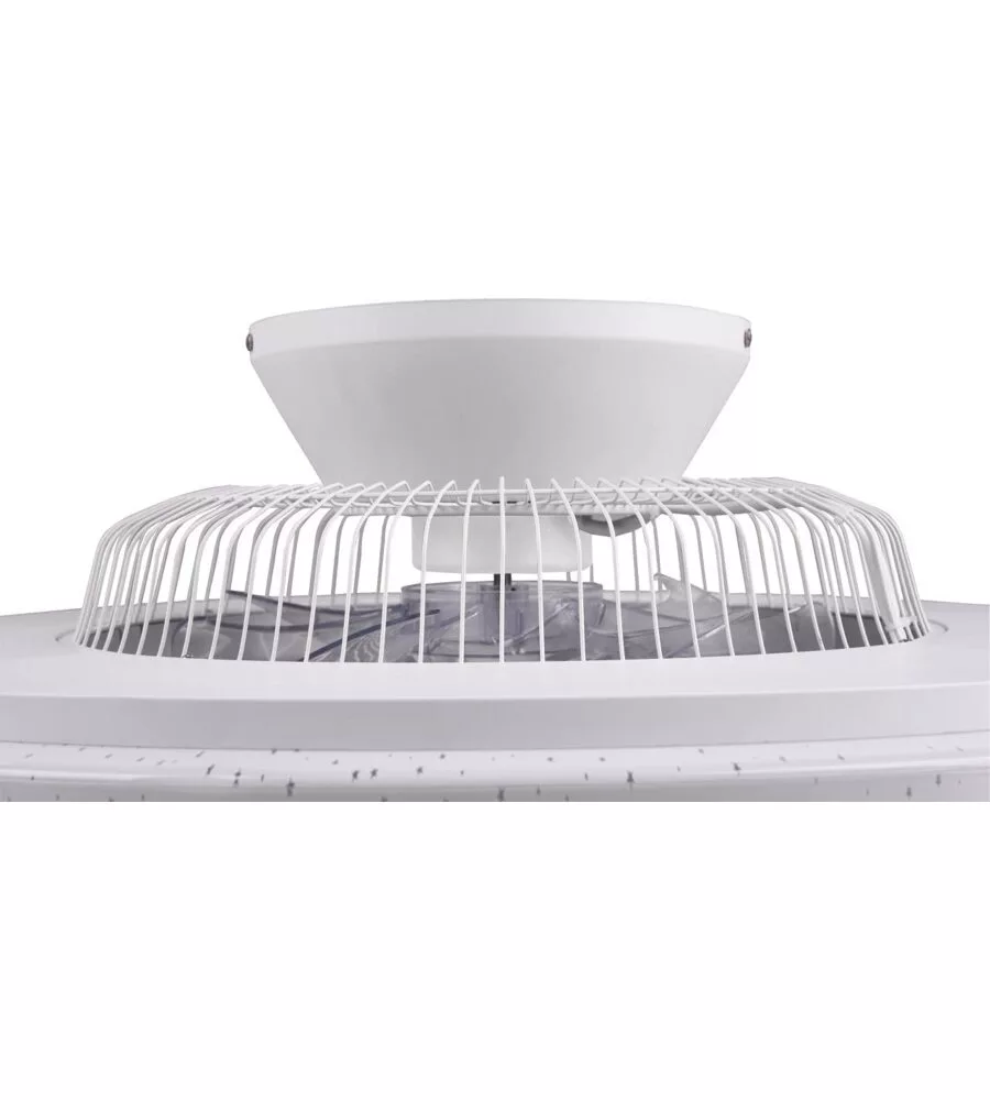 Ventilatore da soffitto "visby" con led incluso Ø60 cm, 40w